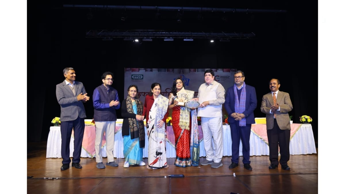 IFFCO Sahitya Samman 2025 Awarded to Maitreyī Pushpa IFFCO Young Literary Award 2025 to Ankita Jain-pnn